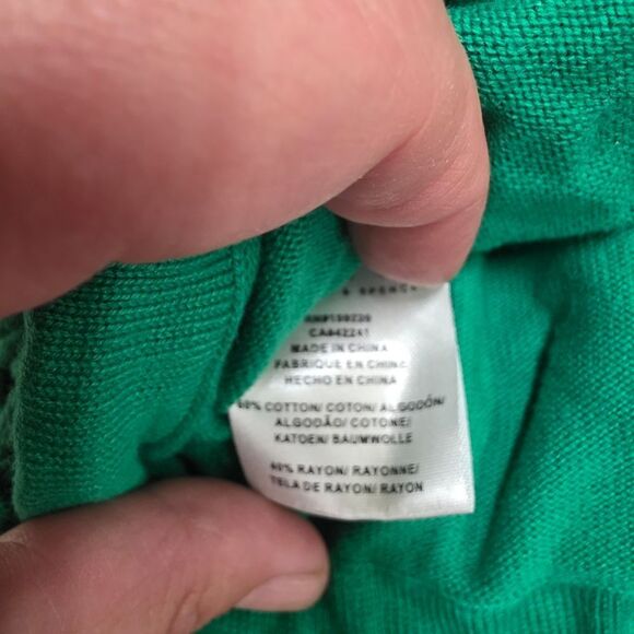 Velvet By Jenny Graham Green Crochet Knit Mini Bag - Picture 2 of 10